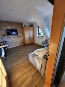 Nhà bếp/bếp nhỏ tại Appartement Luthers Stübchen