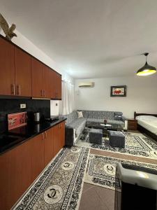 Køkken eller tekøkken på Elsa Apartment