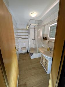 Phòng tắm tại Apartment Rehblick Hohenwarth - Die grüne Ruhe Oase +23 ảnh