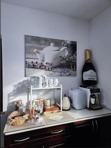 Køkken eller tekøkken på Willa Pod Górską Lawendą