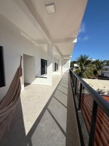 En balkon eller terrasse på Mansão Essência Pipa