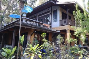 Bygningen som den private indkvartering ligger i