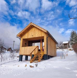 Wezly Tiny House semasa musim sejuk
