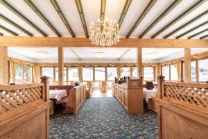 En restaurant eller et andet spisested på Hotel Cristallo
