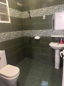 Et badeværelse på Amour Hostel