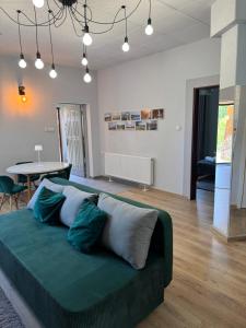 Et opholdsområde på Apartamenty Paszkówka