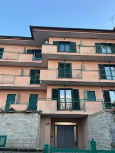 Bygningen som den private indkvartering ligger i