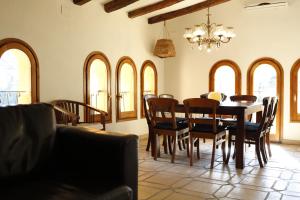 Posezení v ubytování Casa Argentera