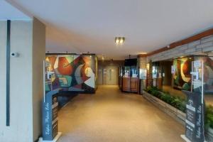 an empty hallway in a building with aperature at EdenMDQ-4 in Mar del Plata