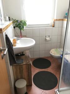 Phòng tắm tại Pension Doreen Nieswand +16 ảnh