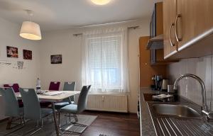 Nhà bếp/bếp nhỏ tại Sankt Veit Apartment