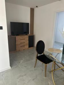 Et tv og/eller underholdning på Apartament Ostrowiec Świętokrzyski