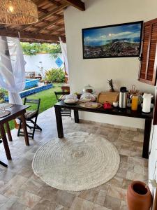 Kaffe- og tefaciliteter på Pousada Grão de Areia