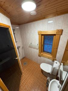 Et badeværelse på Cottage Petra in Koli + 34 billeder