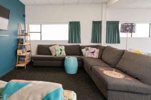 Et opholdsområde på Haka House Bay of Islands