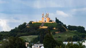 Naturlandskabet i nærheden af den private indkvartering