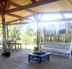 Ban công/sân hiên tại Habitaciones Punto Medio 1