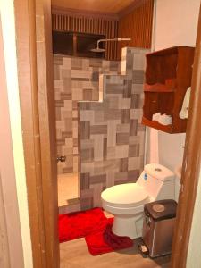 Et badeværelse på Casa el Jardin