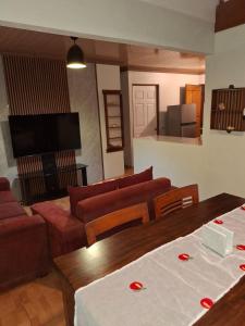 Et tv og/eller underholdning på Casa el Jardin