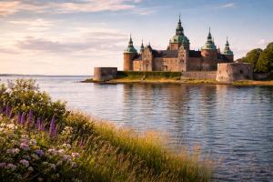 Naturlandskabet i nærheden af feriehuset
