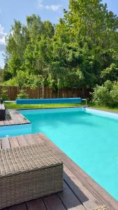 Bazén v ubytování Leśny Raj nebo v jeho okolí + 18 fotografií