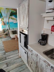 Køkken eller tekøkken på Amos Coastal Escape Studio - Hanko