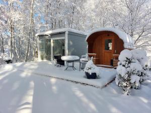 Pauna Puhkemaja om vinteren