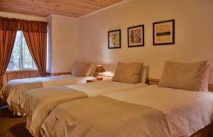 Postelja oz. postelje v sobi nastanitve Hotel y Cabañas Borde Andino