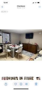 TV/trung tâm giải trí tại Casa Silvia