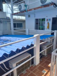 een uitzicht vanaf de top van een kamer met bij HOTEL NUEVO GALEX in Acacías