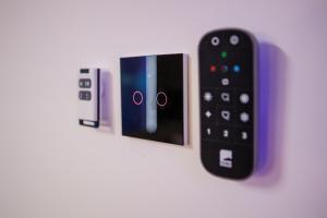 a video game remote control hanging on a wall at Star&spa in Niš +16 photos