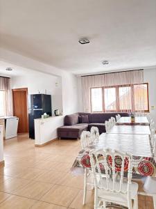 Køkken eller tekøkken på Agropensiunea Maya-Andrei