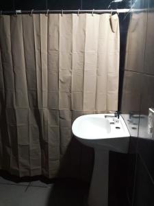 Et badeværelse på La Casa de Martu