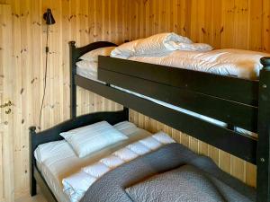 Postel nebo postele na pokoji v ubytování Cosy Cabin By Golsfjellet Ski Resort + 21 fotografií