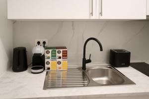 Køkken eller tekøkken på Brussels City Fresh Oasis + 1 billede