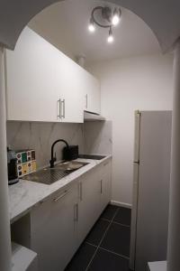 Køkken eller tekøkken på Brussels City Fresh Oasis