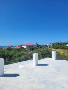 a view from the roof of a house at Dragonfly in Treasure Beach