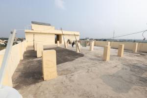 a building under construction with concrete pillars in front of it at MAS Residency Home in Pudukkottai
