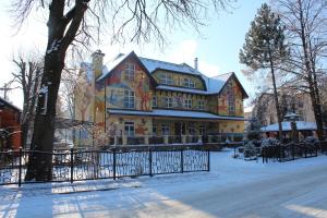 Hotel Encian durante l'inverno