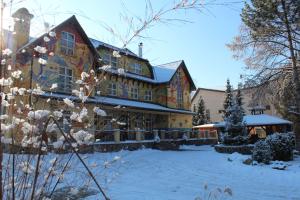 Hotel Encian v zimě