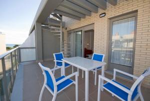 Balkón nebo terasa v ubytování Alcocebre Suites Hotel