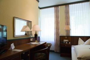 TV a/nebo společenská místnost v ubytování Hotel Reifenstein