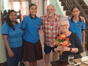 a group of people posing for a picture at Oasis Colombo in Colombo