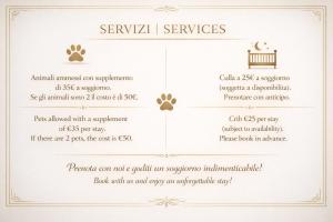 a screenshot of the menu for the savannah services at ComeCasa Bright City Flat with Private Terrace in Milan