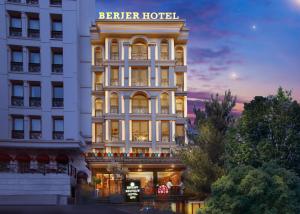a rendering of the berner hotel at dusk at Berjer Boutique Hotel & Spa in Istanbul