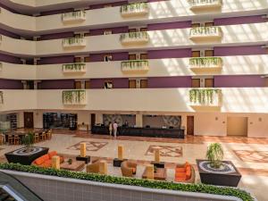 an aerial view of the lobby of a hotel at Galería Plaza Veracruz in Veracruz