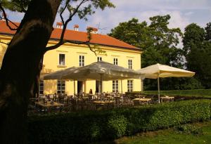 Сад в Zamecky Hotel Lednice