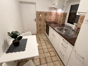 O bucătărie sau chicinetă la Schäferkoppel +27 fotografii