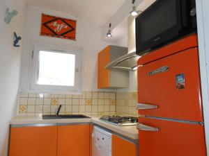 Köök või kööginurk majutusasutuses Chalet Le Vintage