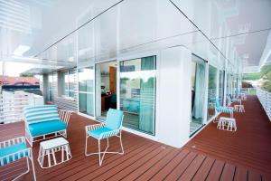 Balkón nebo terasa v ubytování Hotel Navis